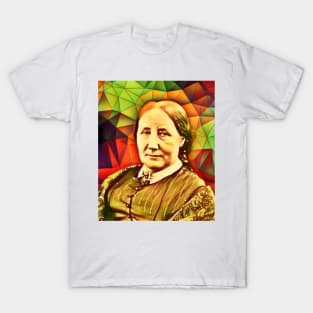 Elizabeth Gaskell Snow Portrait | Elizabeth Gaskell Snow Artwork 9 T-Shirt